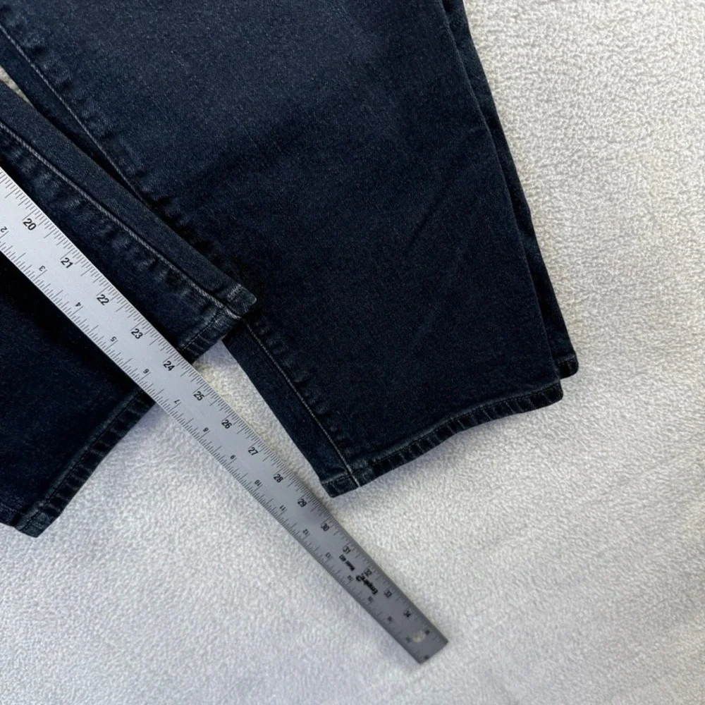 J.Crew Jeans Mens 34x30 Dark Straight Flex Denim Casual Cotton Flex 5 Pocket